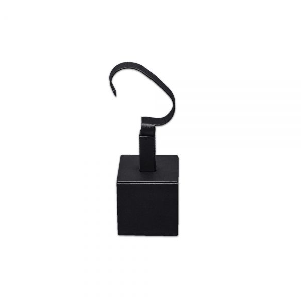 인조가죽 1조 고급형 시계 팔찌 진열대 블랙 6x6x18cm
