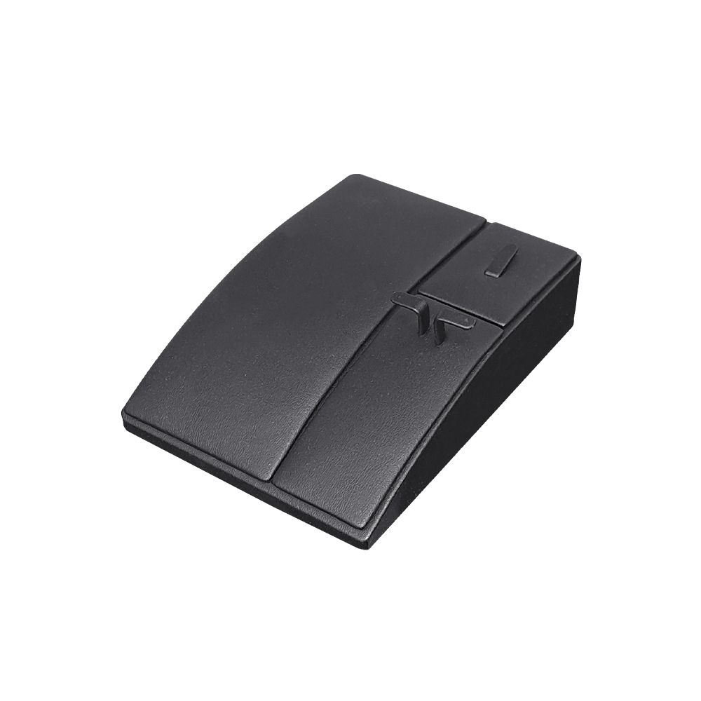 인조가죽 사각 세트 C형 진열대 블랙 10x13x3.5cm
