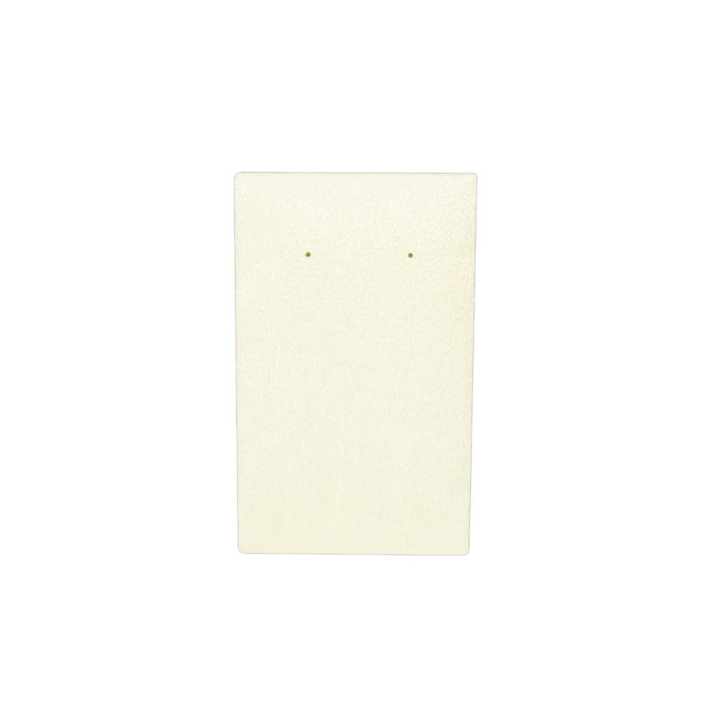 샤인 사각 L형 귀걸이 진열대 아이보리 6x5x9cm