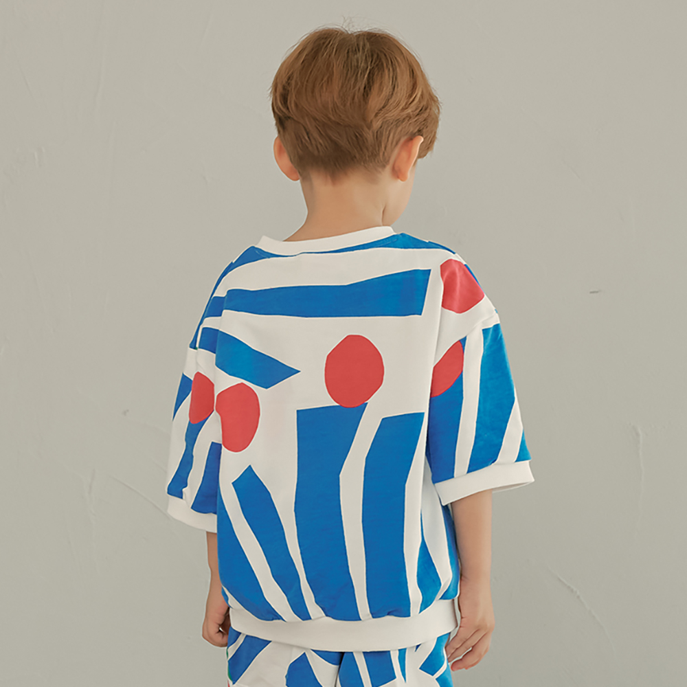 PAPER CUTOUT SWEAT TOP