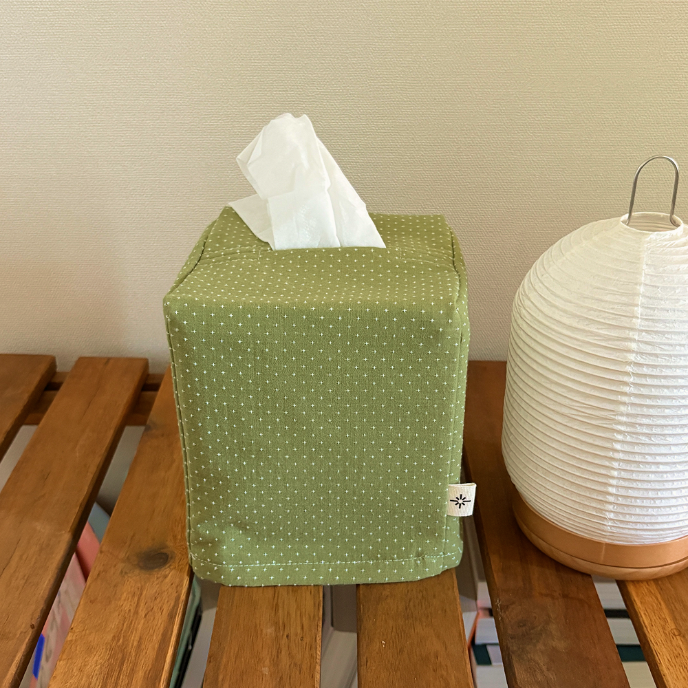 midnight tissue case / matcha s