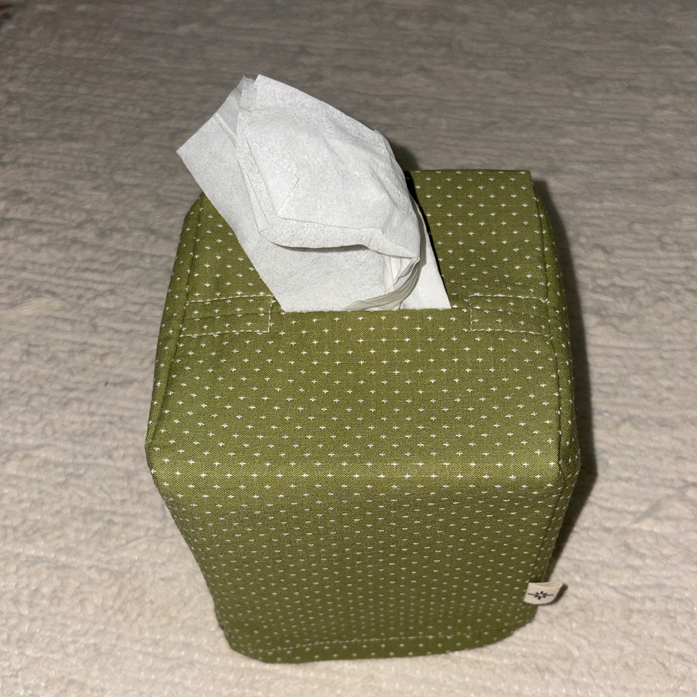 midnight tissue case / matcha s