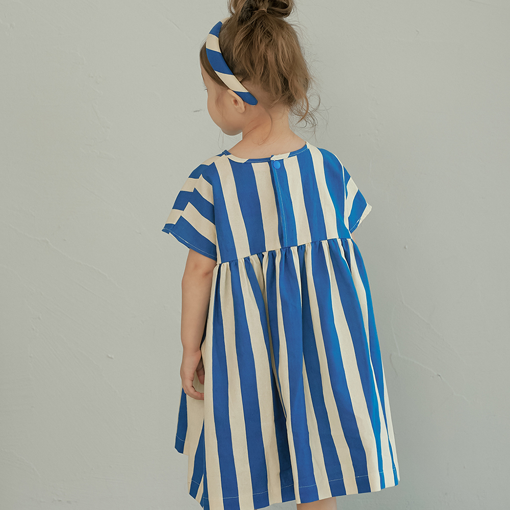STRIPE WIDE DRESS