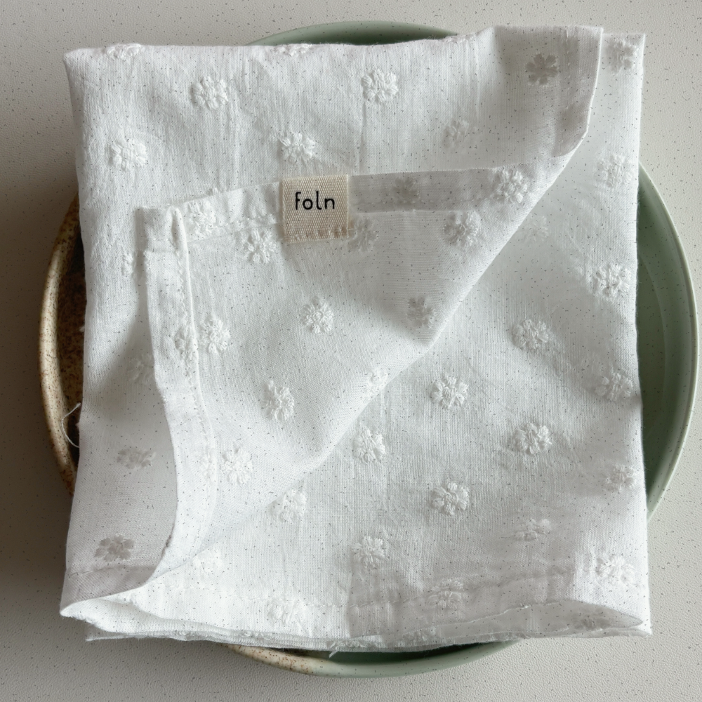foln kitchen cloth 02 / flower dot
