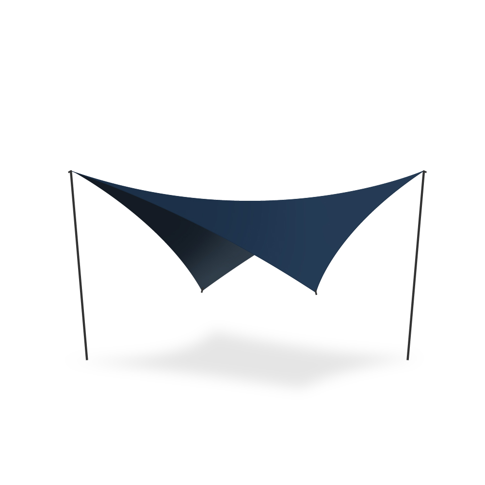 [힙노타이즈] EAST COAST Navy  WING TARP 네이비 윙타프
