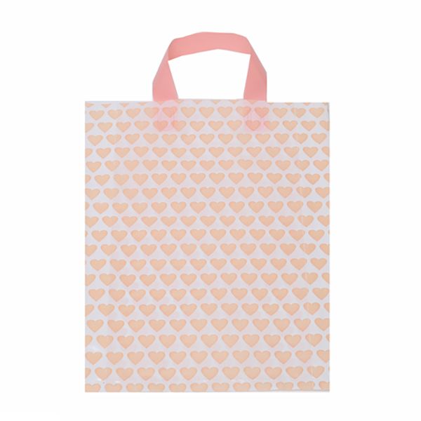 신하트 루프백 비닐 쇼핑백 2호 26x32cm 50장