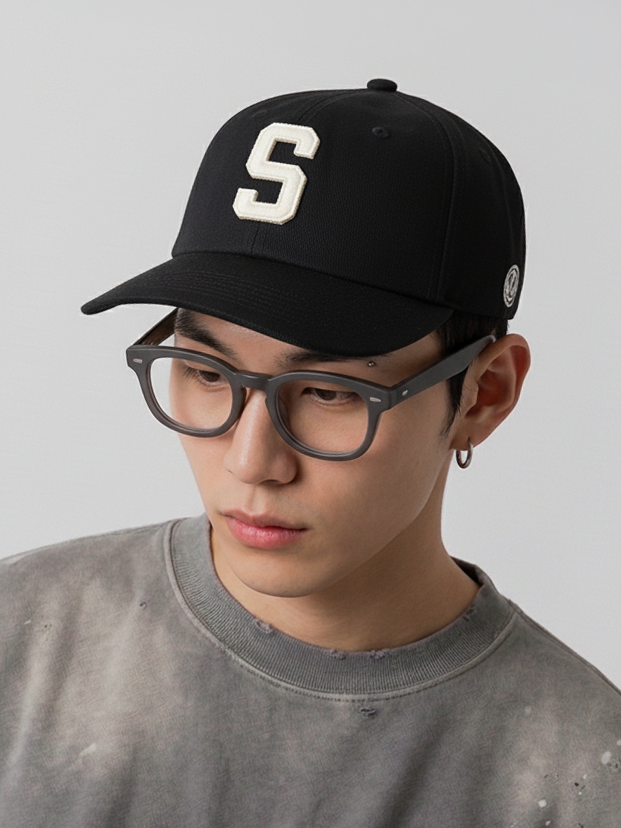 싱클레어 덤프 블랙 컬러 볼캡 명품 휴대편한 얼굴 작아보이는 야구모자 남자 여자 스냅백