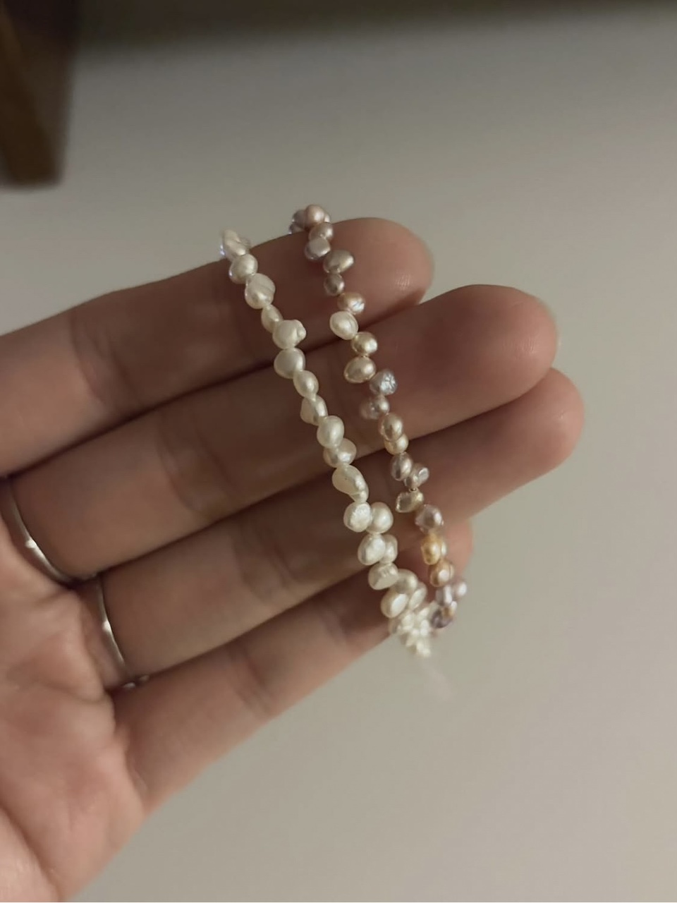 Pearl bracelet • silver925