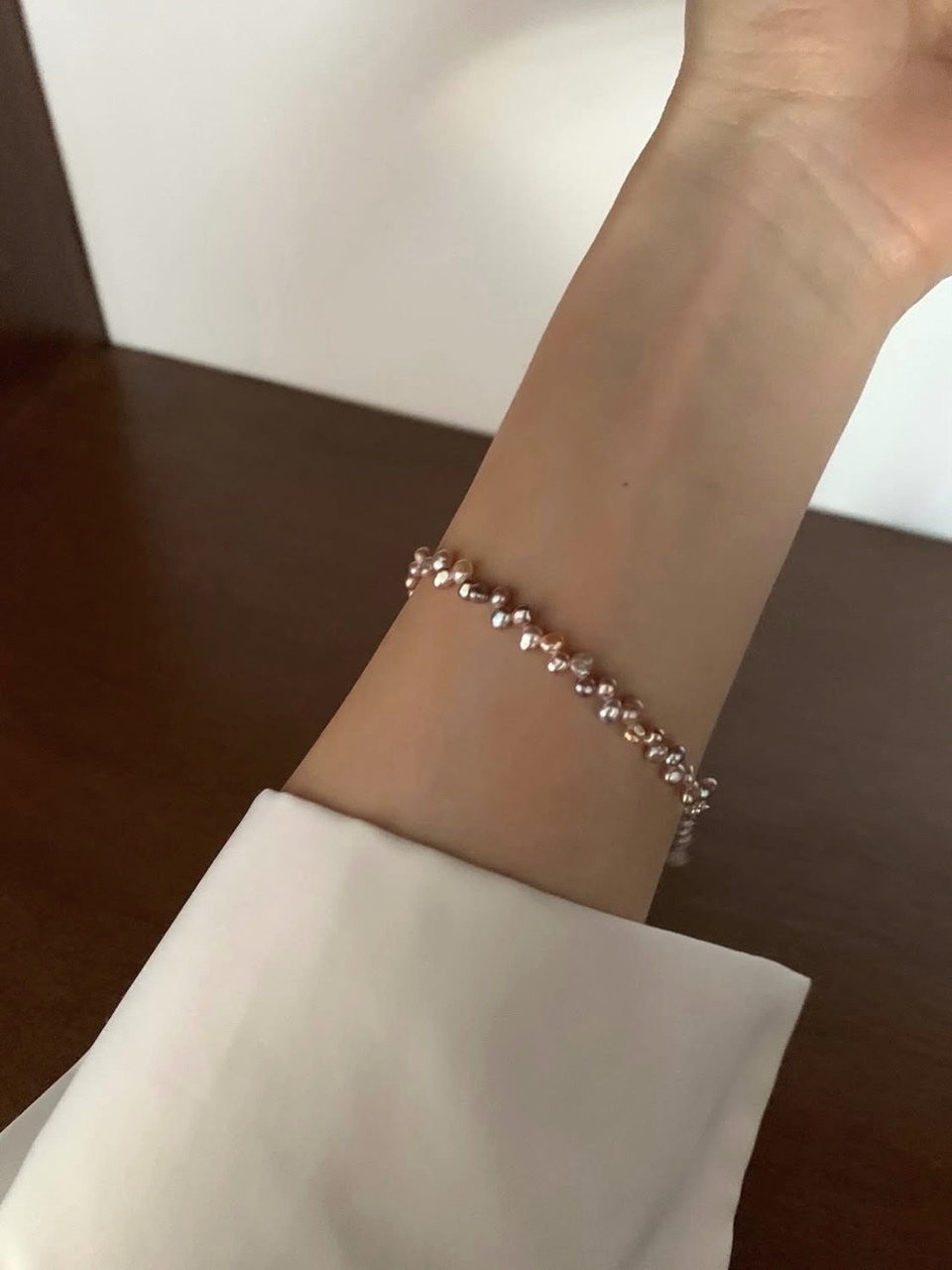 Pearl bracelet • silver925