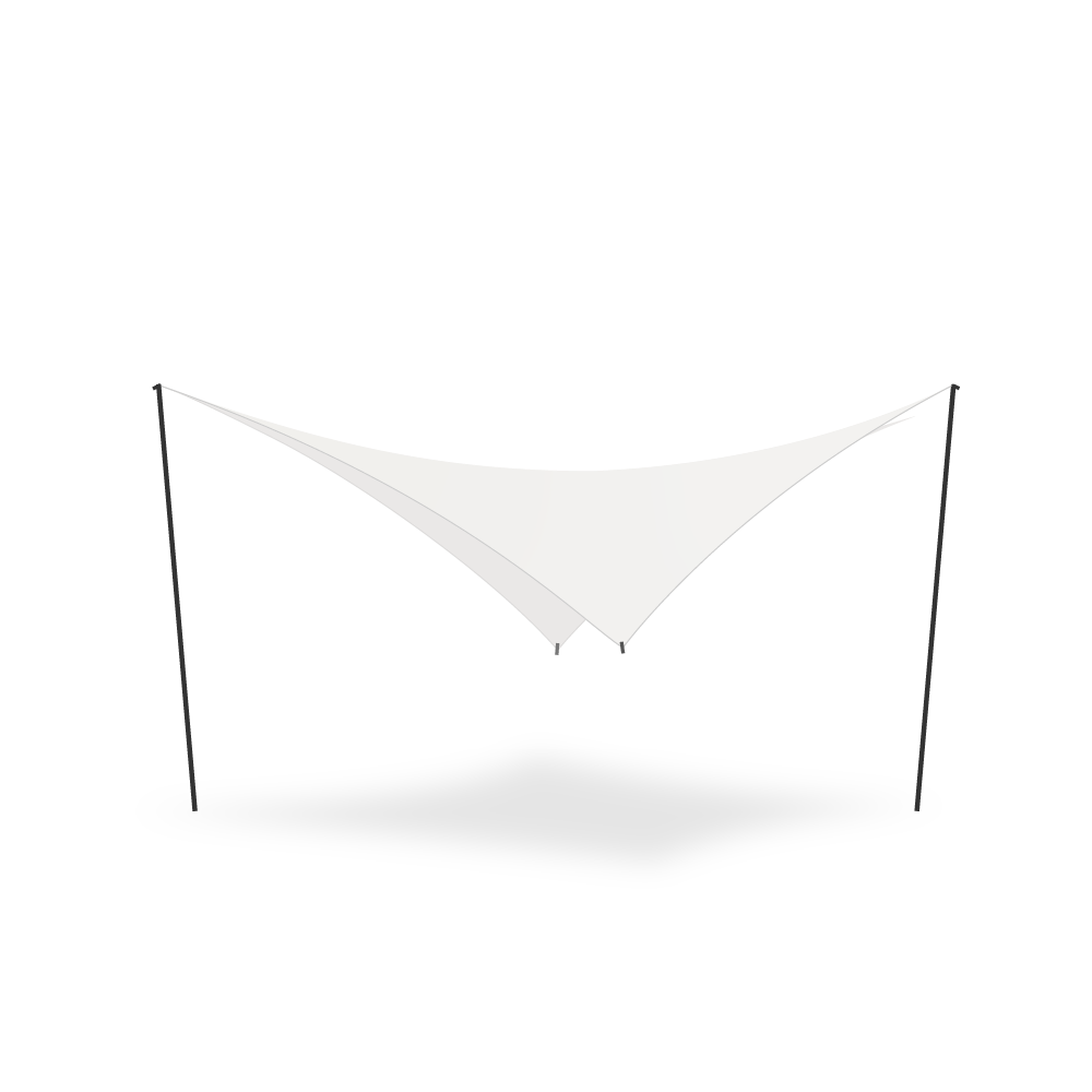 [힙노타이즈] UPTEMPO T WING TARP 75D 방염타프 업템포 윙 화이트