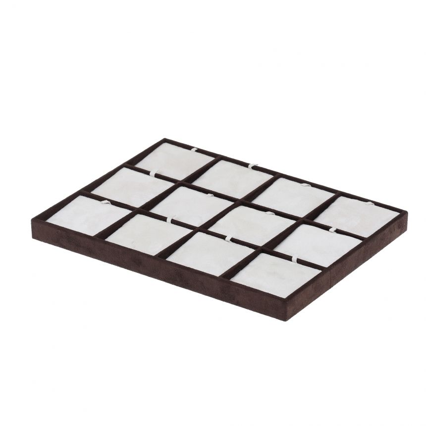 스웨이드 1/12 세트 진열대 베/브 40x30x2.5