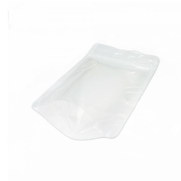 투명 진공 지퍼 스탠드 봉투 10x17x4cm 100장