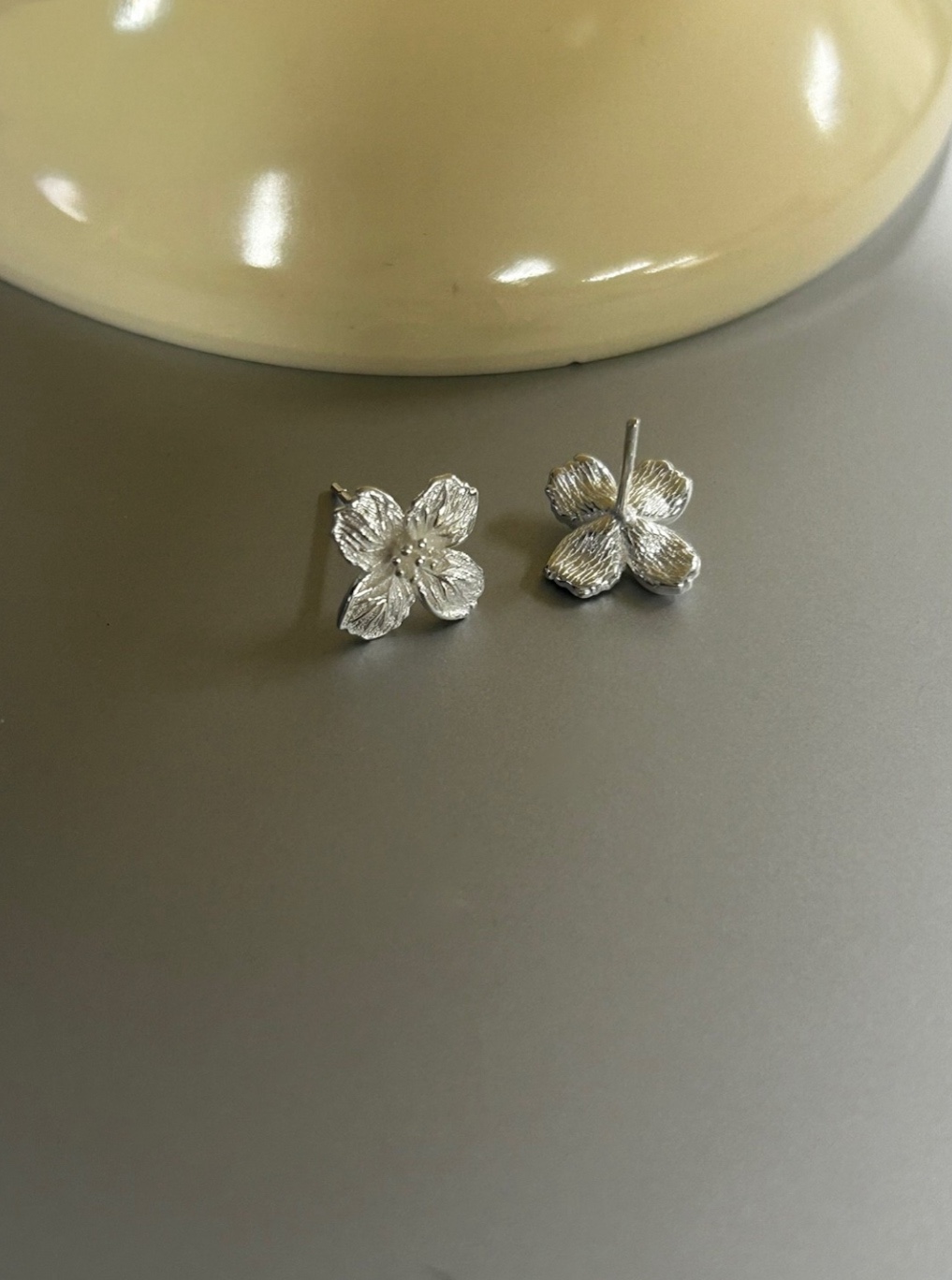 Flower earring 03 • silver925