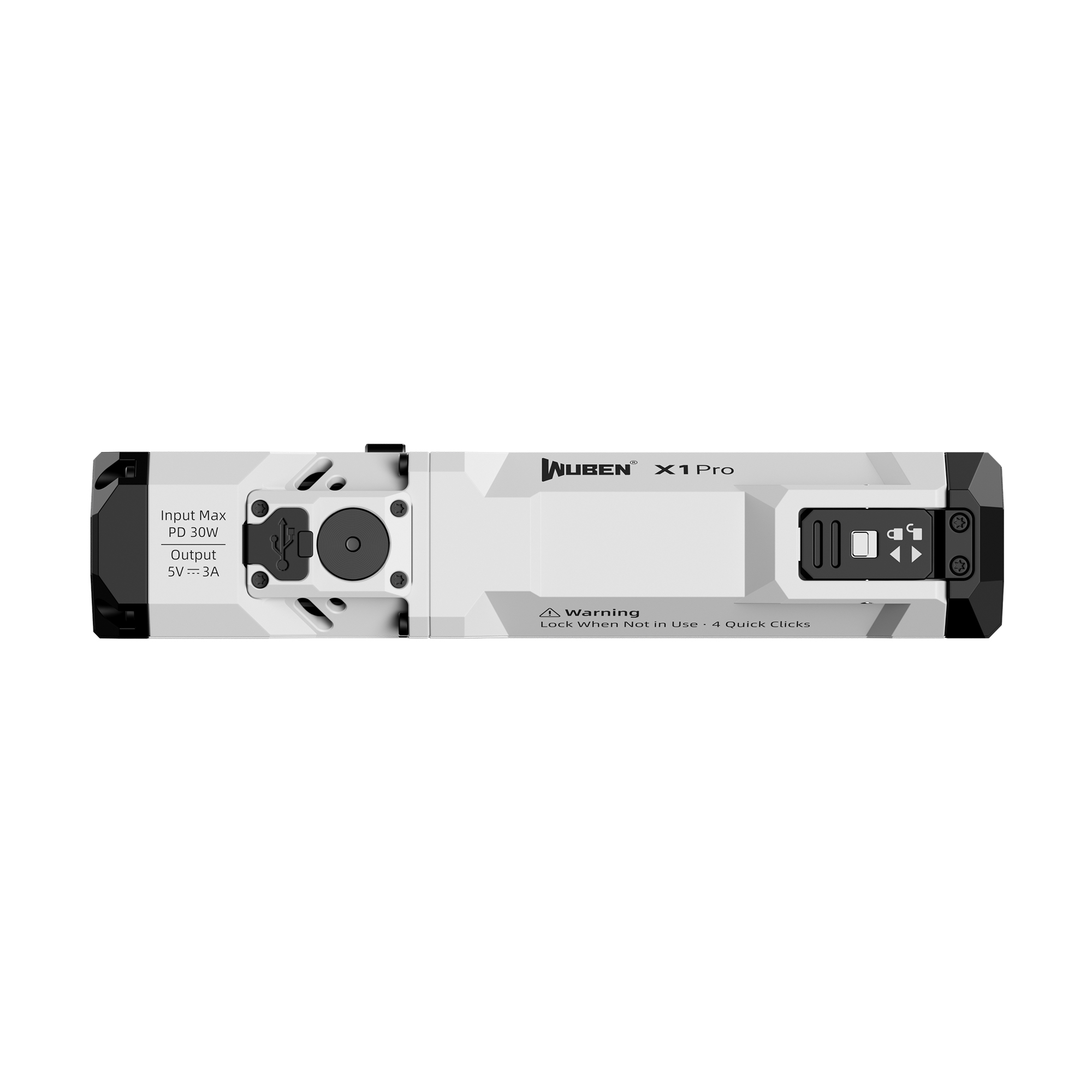 우벤 X1 LED 후레쉬 EDC 고성능 등산용 작업용 휴대용 손전등 랜턴 화이트