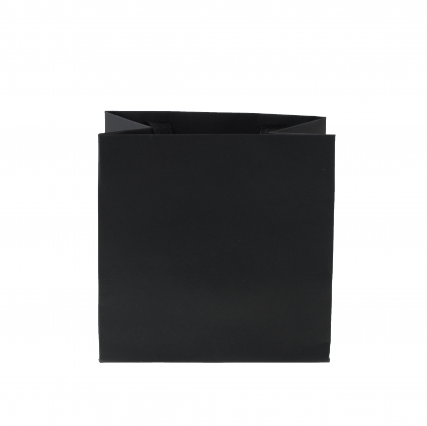 무광 블랙 쇼핑백 16x10x16cm 10장