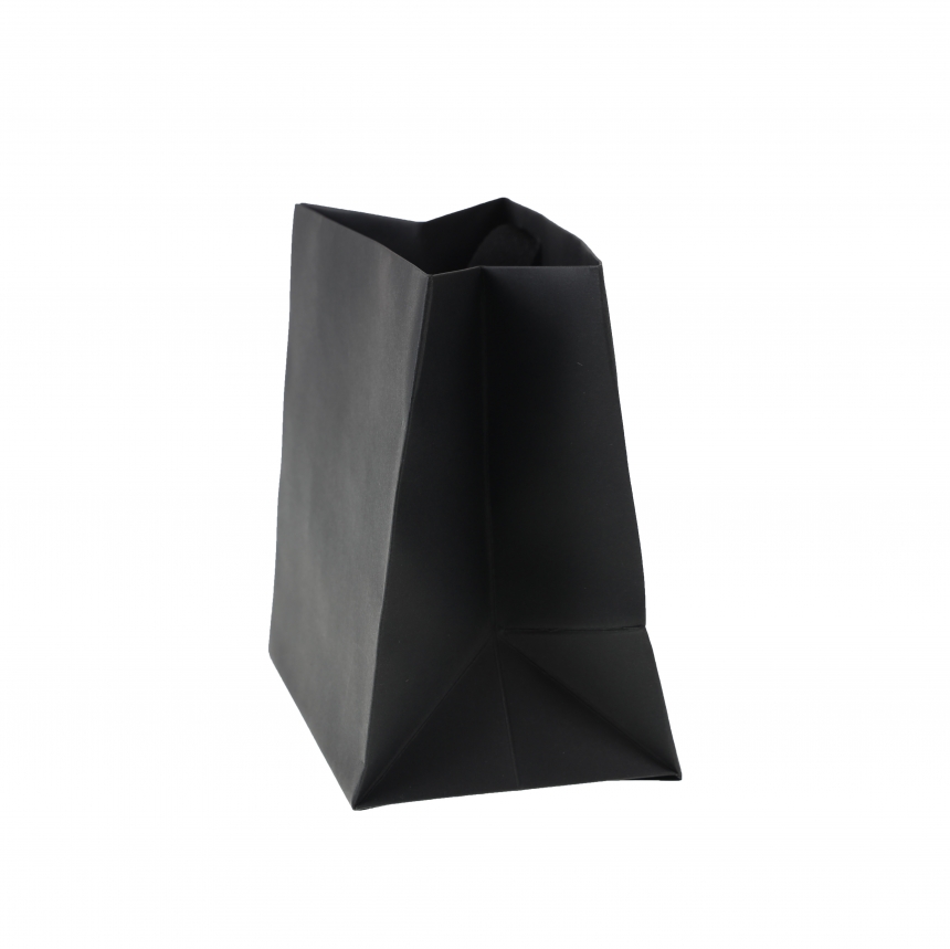 무광 블랙 쇼핑백 16x10x16cm 10장