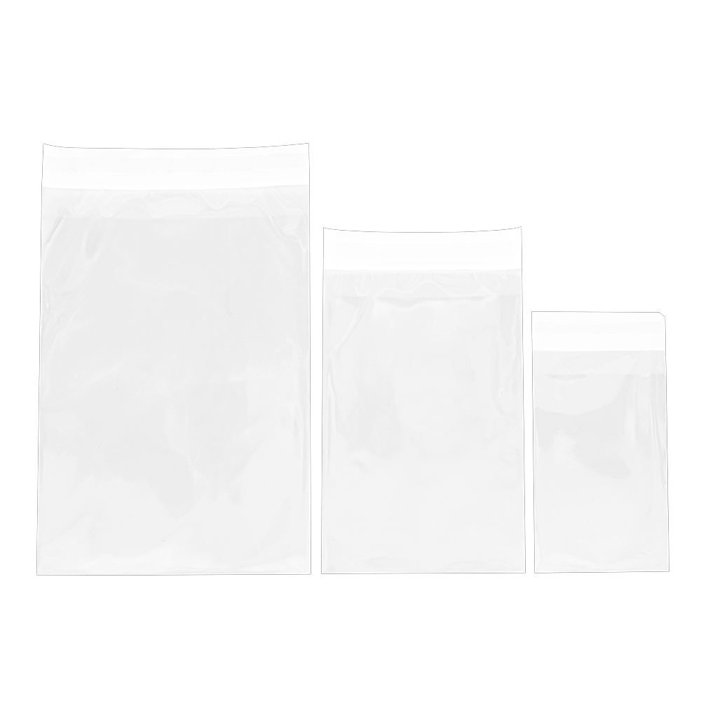 OPP 투명 접착 비닐봉투 6x9+4cm 200장