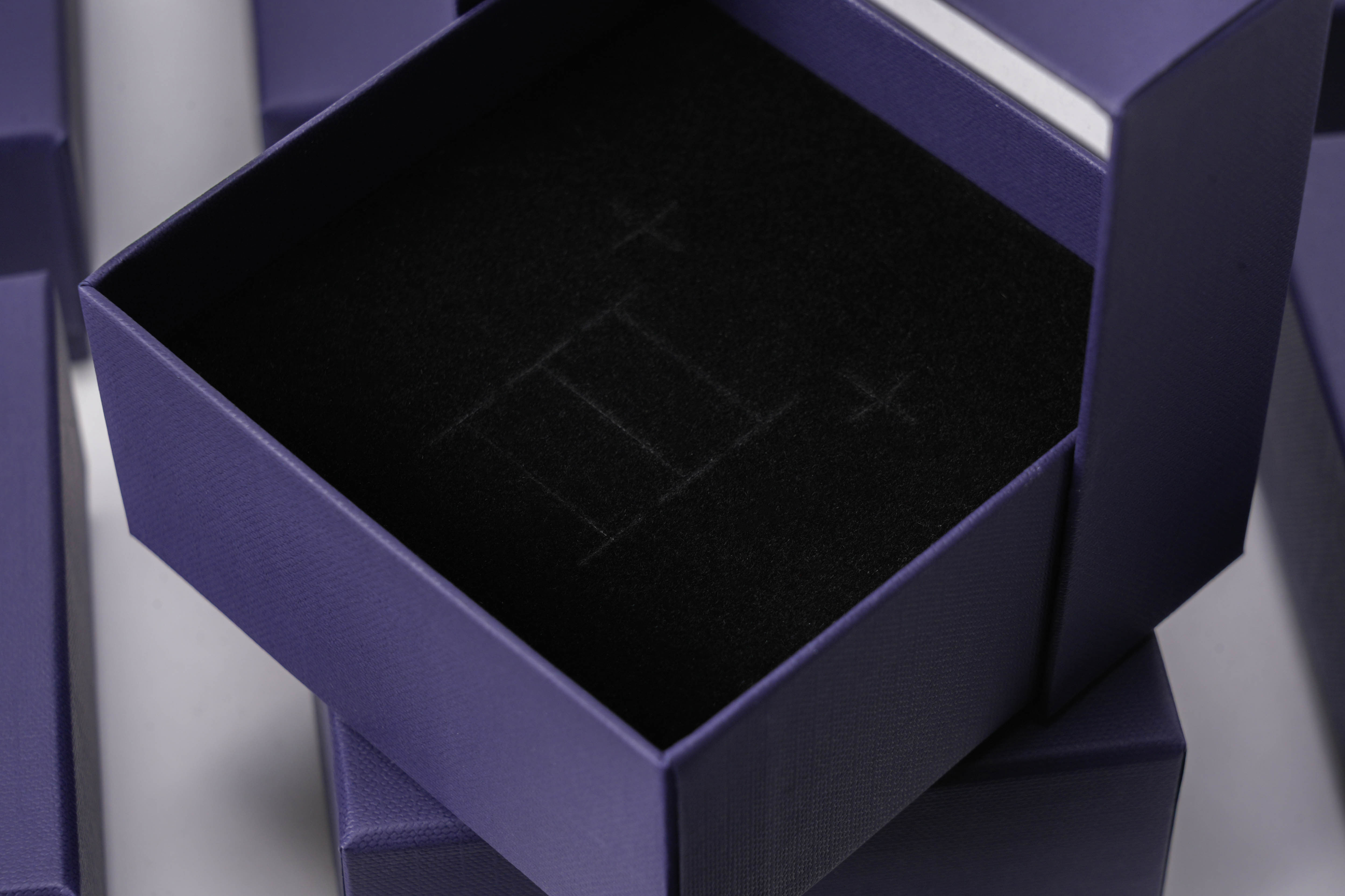 주얼리 세트 케이스 악세사리 선물 포장 상자 네이비 대 10x10x5cm 20개