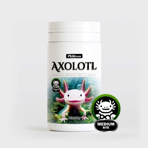 필그린 우파루파 사료 300ml(200g) 준성체,성체 미디움 바이트