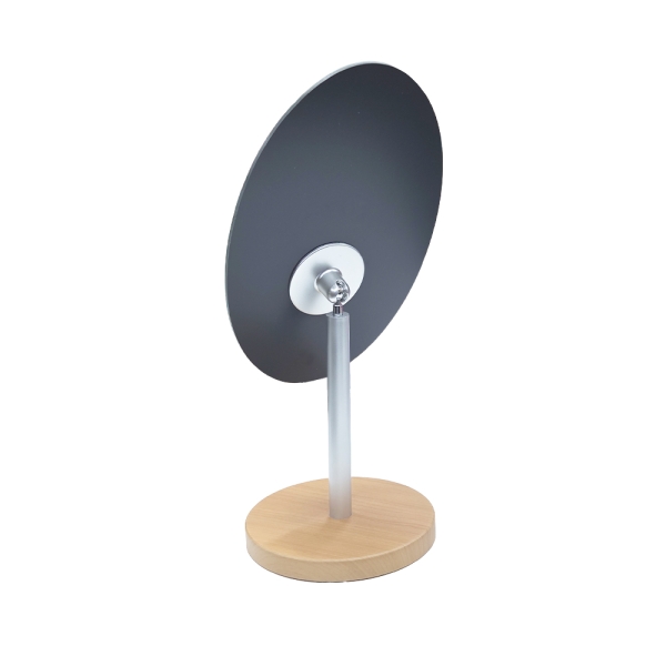원목 타원형 스탠드 거울 18.5x16x40cm