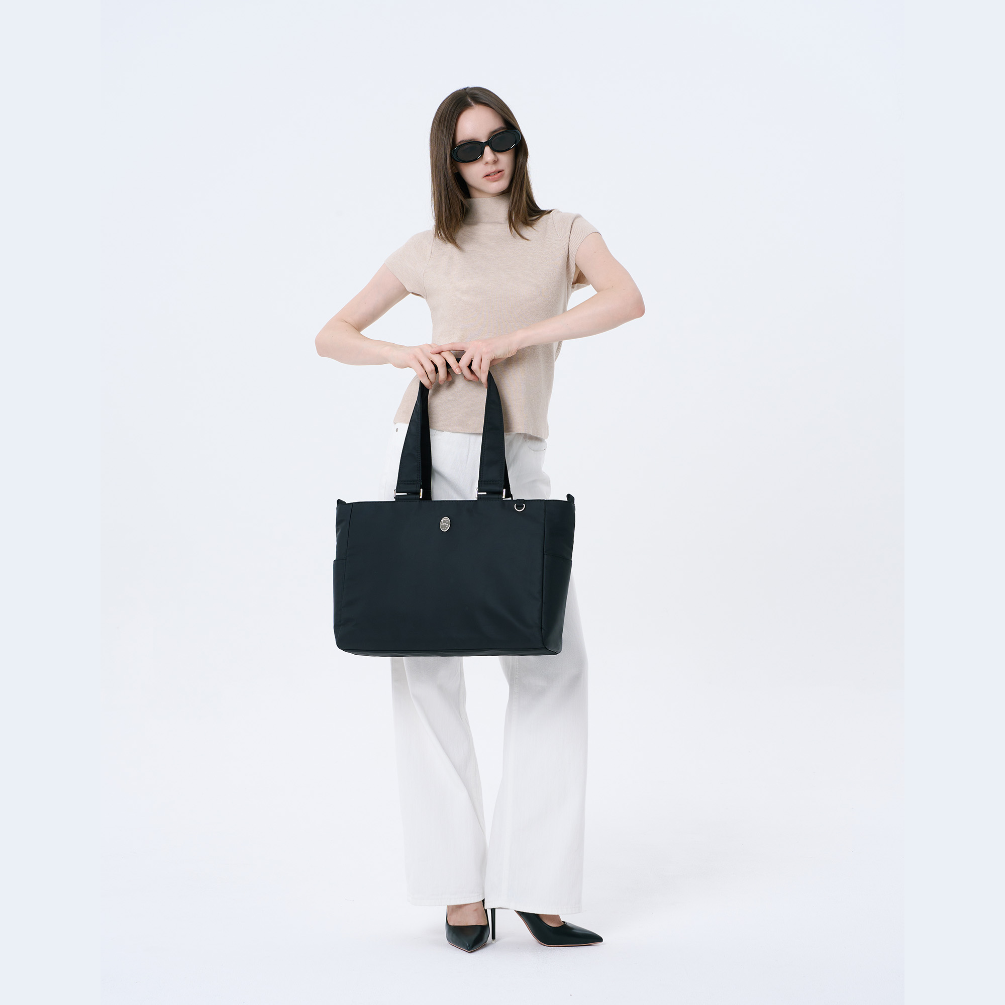 LOAF BAG 로프백 (16인치 노트북칸 숄더백, 텀블러칸, 나일론 가방)