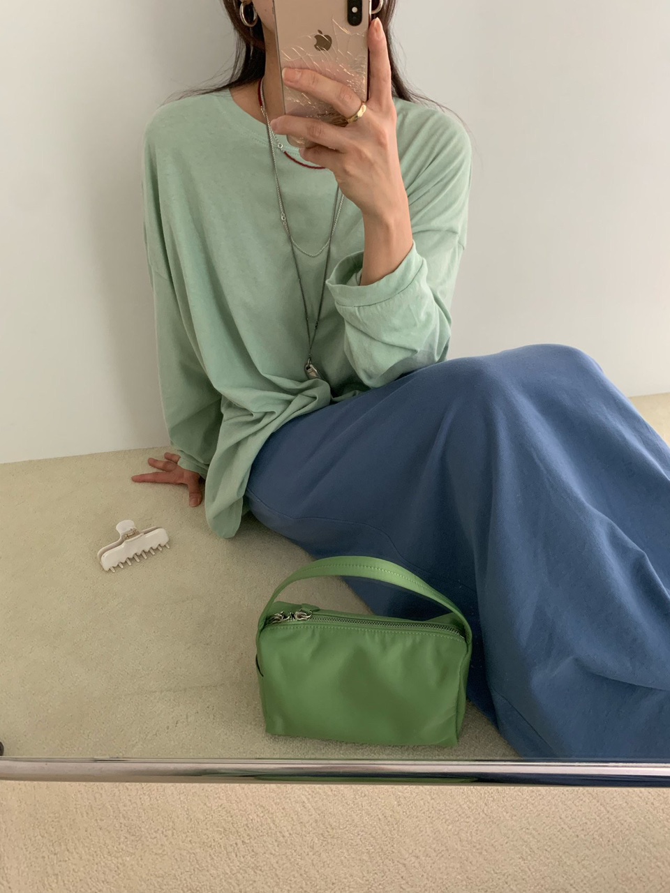 토브 밴딩 롱 스커트 / 로웰샵