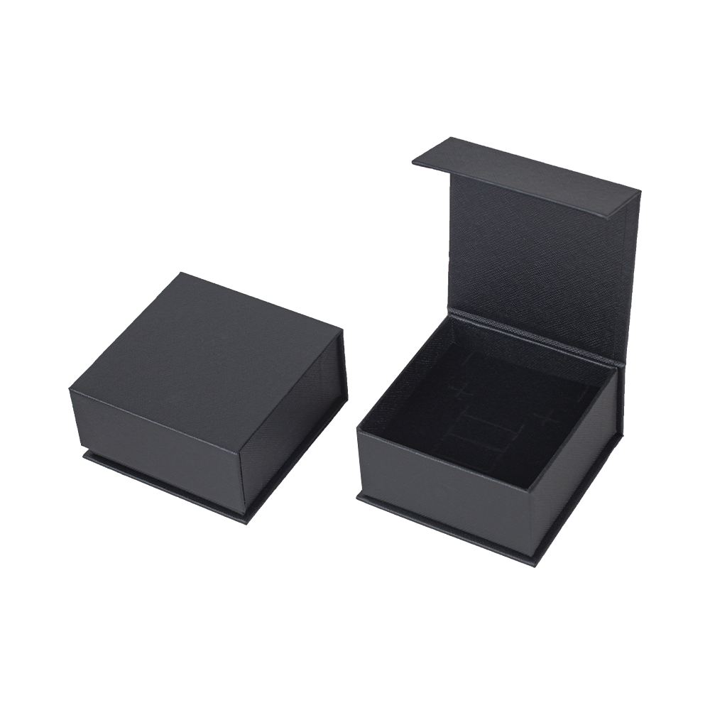 자석 주얼리 포장 케이스 블랙 8x8x4 20개 1판