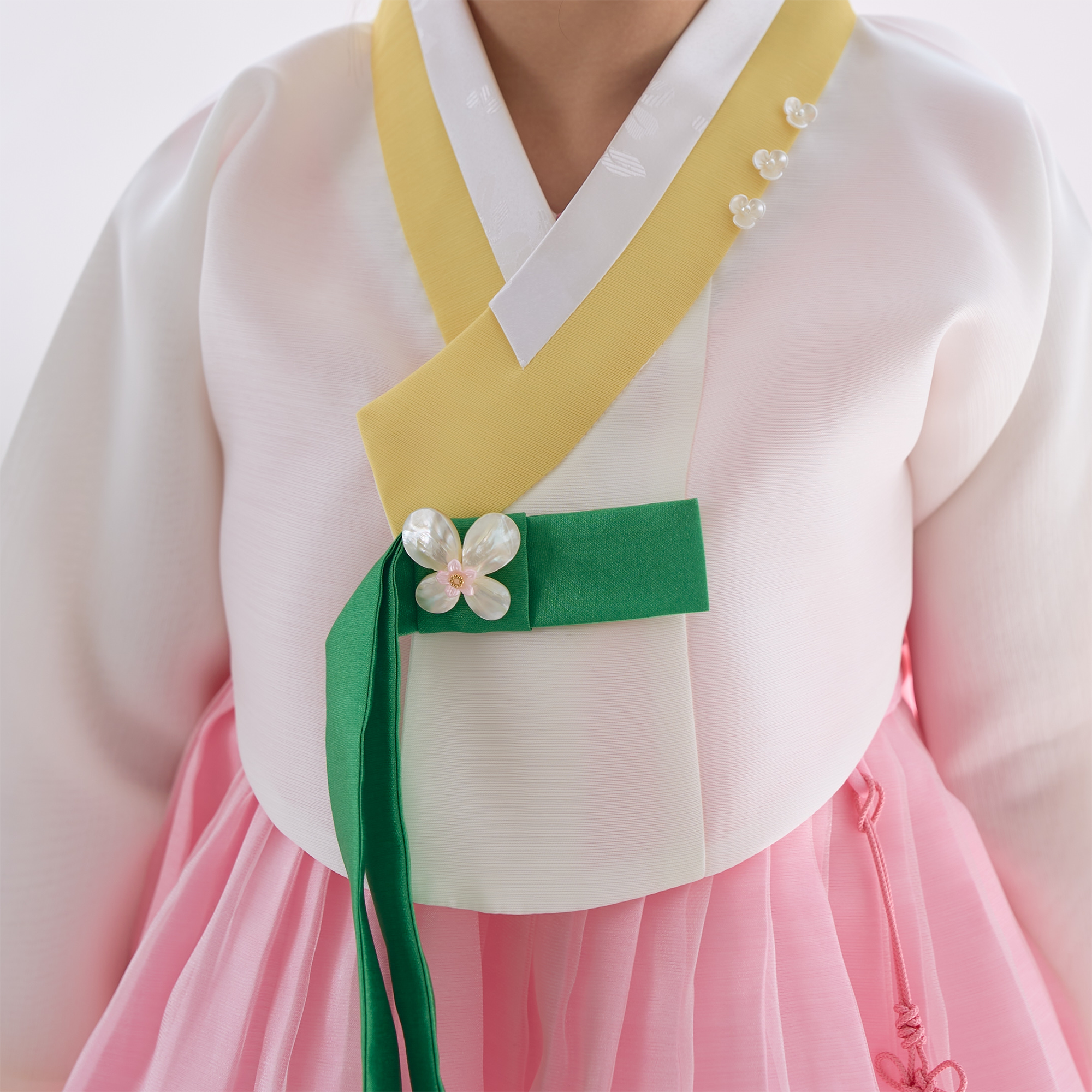 리모 한복 자개 나비 브로치 여아 돌 아기 유아 아동 악세사리 소품