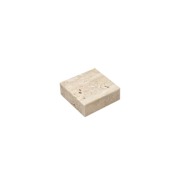 천연대리석 사각 받침 다용도 진열대 5x5x1.8cm