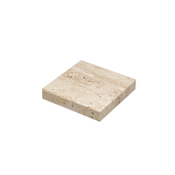 천연대리석 사각 받침 다용도 진열대 10x10x1.8cm