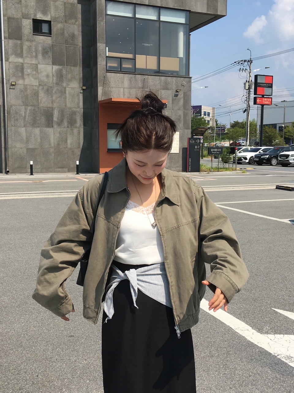 우브 피그먼트 다잉 워크 자켓 (3col) / 로웰샵