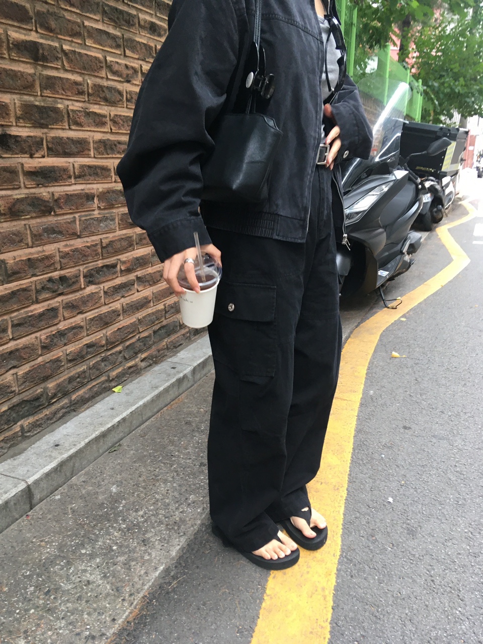 디크 피그먼트 다잉 카고 팬츠 (3col) / 로웰샵